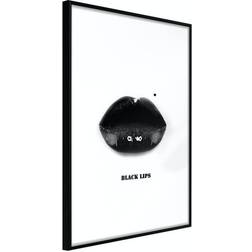 Arkiio Affisch Dark Lips [Poster] 40x60 Poster